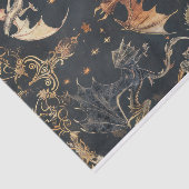 Vintag Dragon Decoupage Seidenpapier (Ausschnitt)