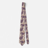 Vintag Dragonfly Floral Neck Tie Krawatte (Vorderseite)