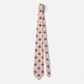Vintag Dragonfly Floral Neck Tie Krawatte (Vorderseite)