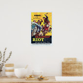 Vintag Dragstrip Riot Movie Poster (Küche)