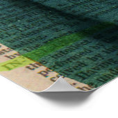 Vintag Drahthaar Pointing Griffon Poster (Ecke)