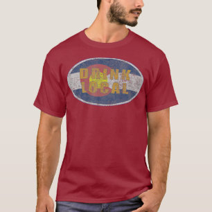 Vintag Drink lokale Handwerker Colorado T-Shirt