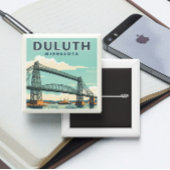 Vintag Duluth Minnesota Button
