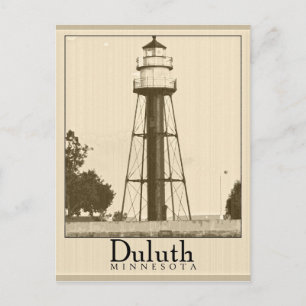 Vintag Duluth Minnesota Postkarte