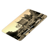 Vintag Dunrobin Castle Schottland Magnet (Linke Seite)