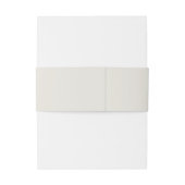 Vintag Dusty Blue Wedding Einladungsbanderole (Rückseitenbeispiel)