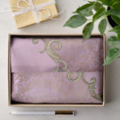 Vintag Dusty Pink Verziert Decoupage Seidenpapier (Geschenk)