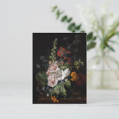 Vintag Dutch Master Bouquet Postkarte (Stehend Vorderseite)