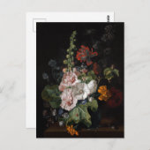 Vintag Dutch Master Bouquet Postkarte (Vorne/Hinten)