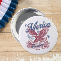 Vintag Eage Patriotic USA Eagle