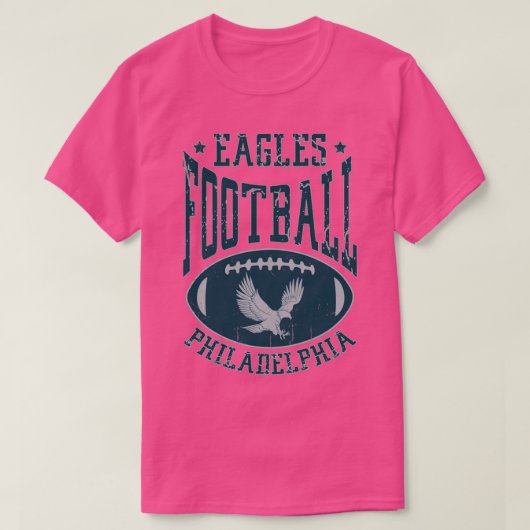 Vintag Eagles Football Philadelphia T-Shirt (Design vorne)