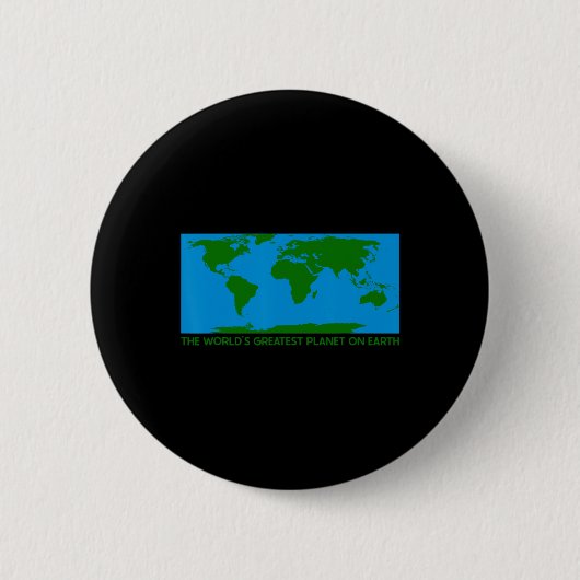 Vintag Earth Day Vater Joke Meme Apparel Button (Vorderseite)