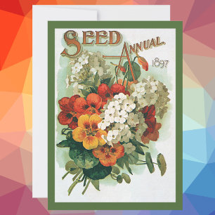 Vintag Eastman's Seed Catalog Cover Art, 1897