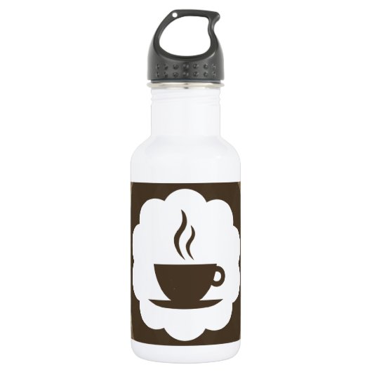 Vintag Edelstahlflasche (Vorderseite)