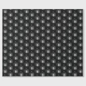 Vintag Edgar A Poe Portrait Gift Geschenkpapier (Flach)