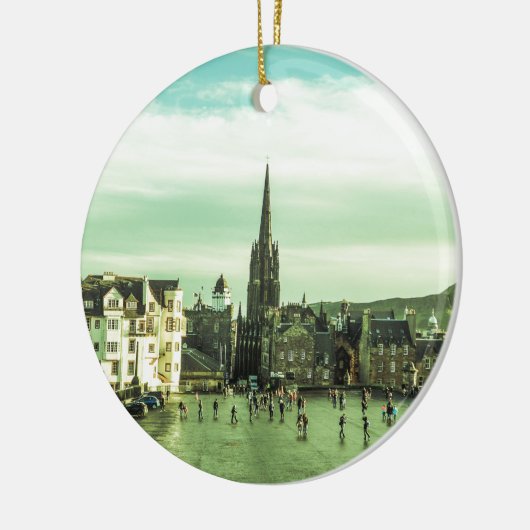 Vintag Edinburgh Keramikornament (Links)