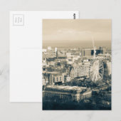 Vintag Edinburgh Postkarte (Vorne/Hinten)