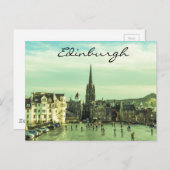 Vintag Edinburgh Postkarte (Vorne/Hinten)