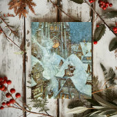 Vintag Edmund Dulac Snow Queen Postkarte