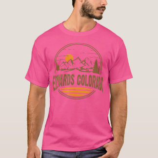 Vintag Edwards Colorado Bergsee-Zauber im Val Pior T-Shirt
