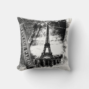 Vintag Eiffelturm Paris #3 - Kissen