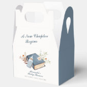 Vintag ein neues Kapitel Flasche Babydusche Geschenkschachtel (Offen)