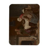 Vintag ein Segen-Lithograph Gefragt Magnet (Vertikal)