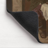 Vintag ein Segen-Lithograph Gefragt Mousepad (Ecke)