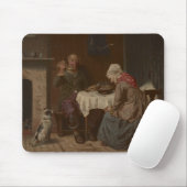 Vintag ein Segen-Lithograph Gefragt Mousepad (Mit Mouse)