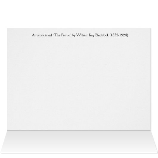 Vintag - ein Viktorianisches Picnic, (Innenansicht Horizontal (Oben))