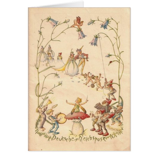 Vintag - eine Heirat in einem Heiligtum, (Vorne)