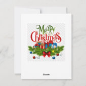 Vintag - Eine Leckerei zu Weihnachten (Rückseite)