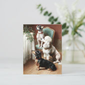 Vintag - Eine Leckerei zu Weihnachten (Stehend Vorderseite)