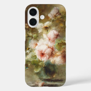 Vintag Eine Vase mit Rose Margaretha Roosenboom iPhone 16 Hülle