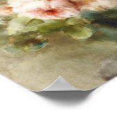 Vintag Eine Vase mit Rose Margaretha Roosenboom Poster (Ecke)