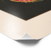 Vintag einfach zu Ihrem Kreuz I Klingeltext Fotodruck (Ecke)