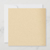 Vintag Einladung (Rückseite)