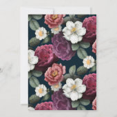 Vintag Einladung (Rückseite)