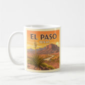 Vintag El Paso Texas Kaffeetasse (Links)