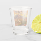 Vintag El Paso Texas Schnapsglas (Rückseite)