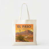 Vintag El Paso Texas Tragetasche (Vorne)