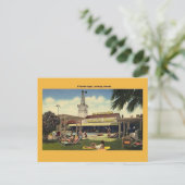 Vintag El Rancho Vegas Postkarte (Stehend Vorderseite)