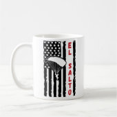 Vintag El Salto Mexico Fallschirmspringen Kaffeetasse (Links)