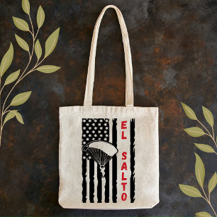 Vintag El Salto Mexico Fallschirmspringen Tragetasche