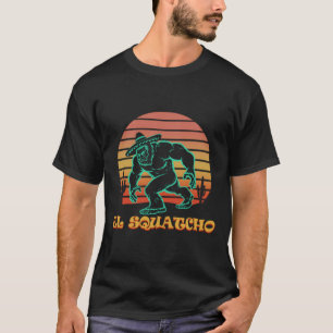 Vintag El Squatcho Bigfoot Sasquatch Mexicano T-Shirt
