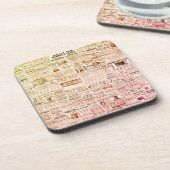 Vintag Elegance Rae's St. Louis Mammoth Untersetze Getränkeuntersetzer (Linke Seite)