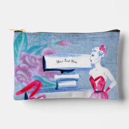 Vintag Elegant Eau De Parfum Ladys Boudoir Zubehörtasche