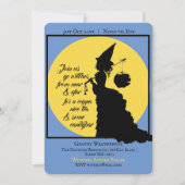 Vintag Elegant Viktorianisches Halloween-Party Einladung (Vorderseite)