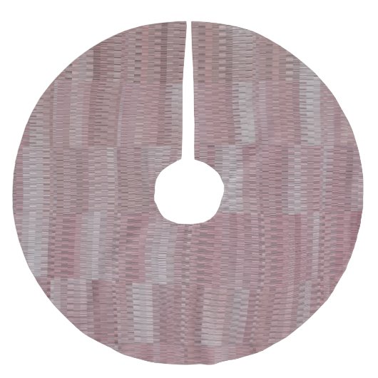 Vintag Eleganter Abstrakt Schöner Hintergrund Polyester Weihnachtsbaumdecke (Vorderseite)