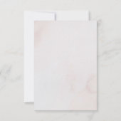 Vintag Elegantes Tea Party Brautparty Einladung (Rückseite)